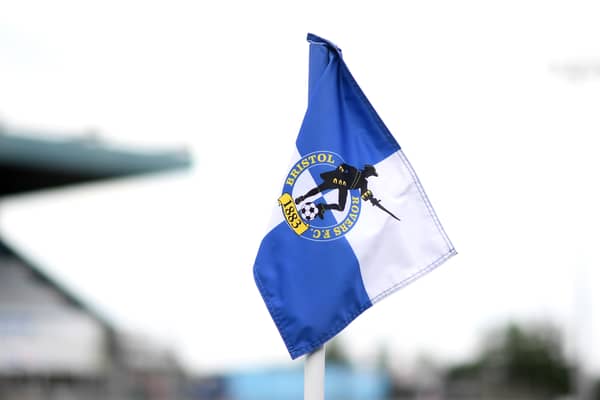 Bristol Rovers corner flag 