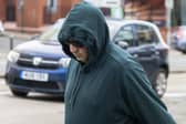 Former history teacher Tom Ivey, also known as Sam Thomas, leaves Bristol Magistrates Court where he was sentenced to 20 weeks suspended for two years for possessing indecent images of children