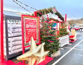 The Christmas market at Tesco Extra in Brislington