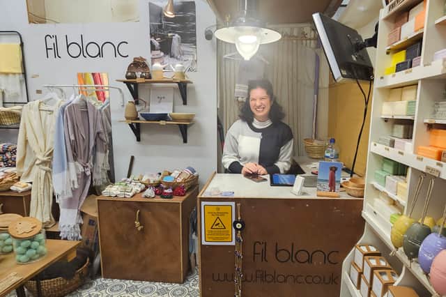 At Fil Blanc, Valeria said: “It’s getting a bit busier during the weekends but I don't see people going crazy, just really taking it really calm and really taking their time. They are not frenetic, but they are buying, which is good.”