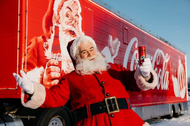 The iconic truck will visit Bristol as part of its Christmas tour of the UK