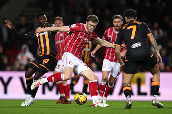 Rob Dickie is a doubt for Bristol City’s match against Huddersfield