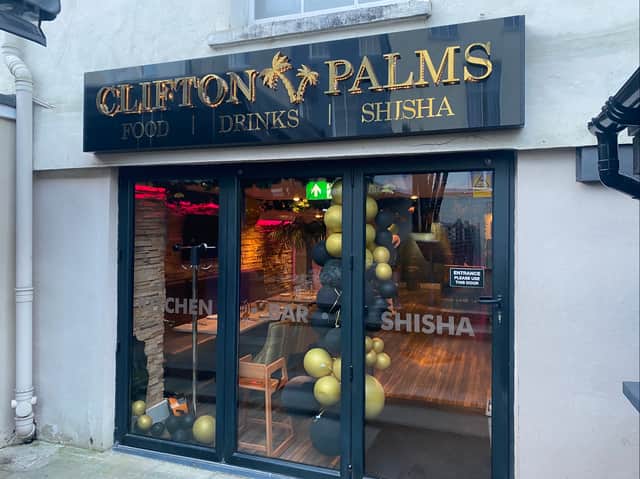 A new restaurant and shisha garden has opened in Clifton 