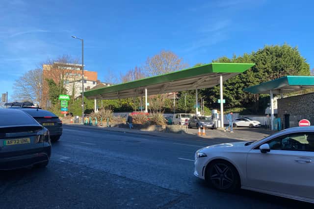 Blackboy Hill locals have suggested the Asda petrol station on the street could be responsible for high pollution levels in the area 