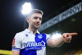 Bristol Rovers club captain Sam Finley is departing. The Gas published their retained list today. (Image: Getty Images)