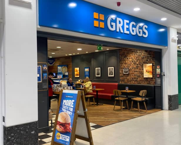 Greggs in Broadwalk Shopping Centre in Knowle