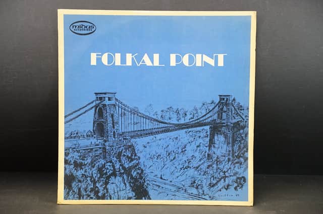 The front cover of the rare album by Folkal Point