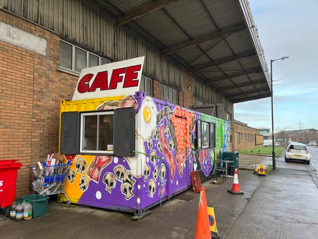 Tommo's Cafe is on the Brislington Trading Estate