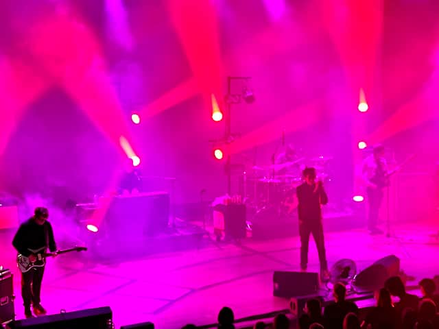 Echo and The Bunnymen on stage at Bristol Beacon (photo: Mark Taylor)