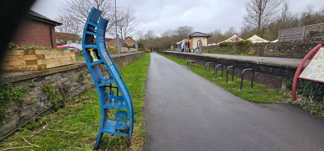 The 13-mile path was built on the bed of the former Midland Railway and is an attractive leisure and commuting route, as well as an important wildlife corridor.