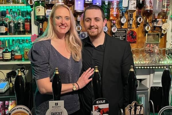 Jo and Matt Lewis of The Horseshoe in Chipping Sodbury