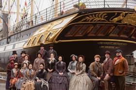 Students from BIPA bring passenger stories to life at SS Great Britain (photo: Adam Gasson)