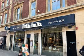 Bella Italia in Baldwin Street, Bristol