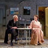 Nicholas Farrell as Sir William Collyer and Tamsin Greig as Hester Collyer in The Deep Blue Sea (Photo by Manuel Harlan)