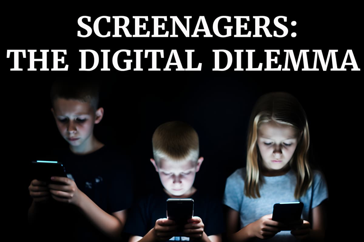 Screenagers 2 Screenagers documentary delves into smartphone effects on kids' mental ...