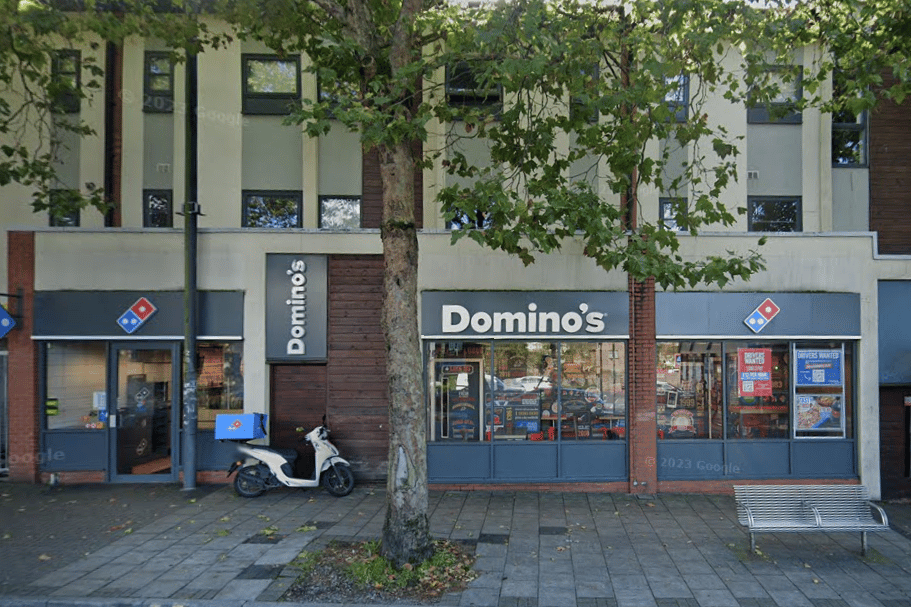 Domino's Pizza receives food hygiene inspection, as 21 Bristol
