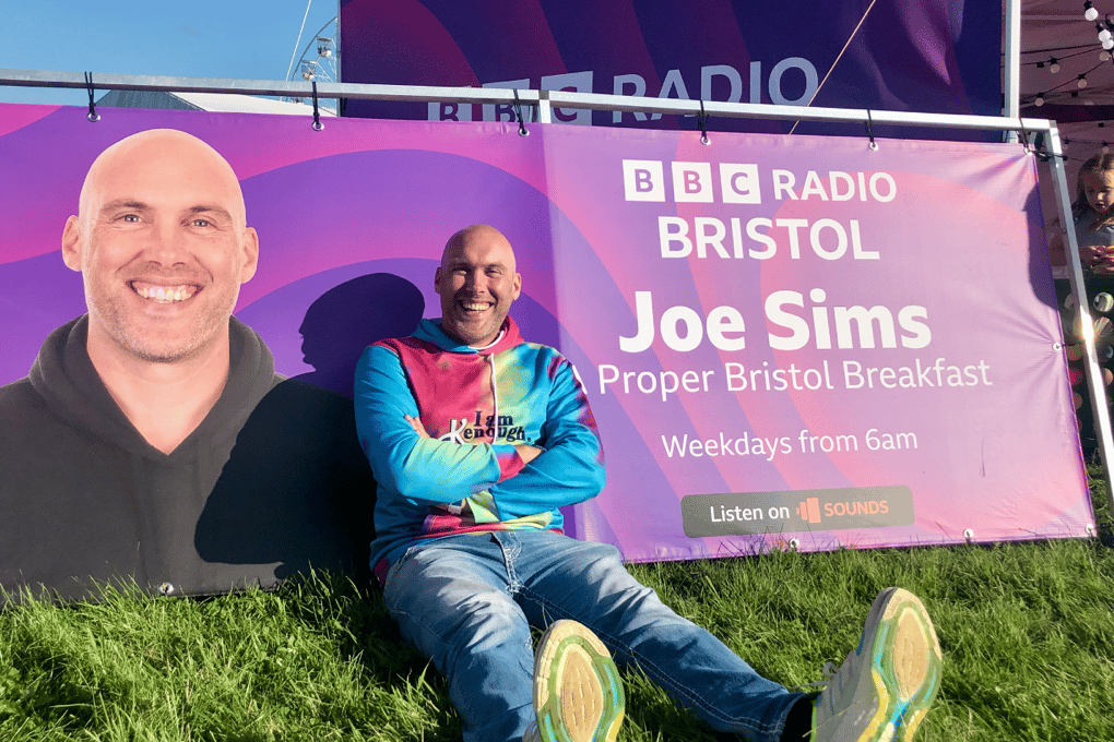Joe Sims Muscle BBC Radio Bristol presenter Joe Sims will be travelling across the city ...