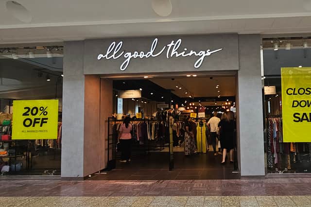 All Good Things: Premium clothing brand outlet set to close its doors ...