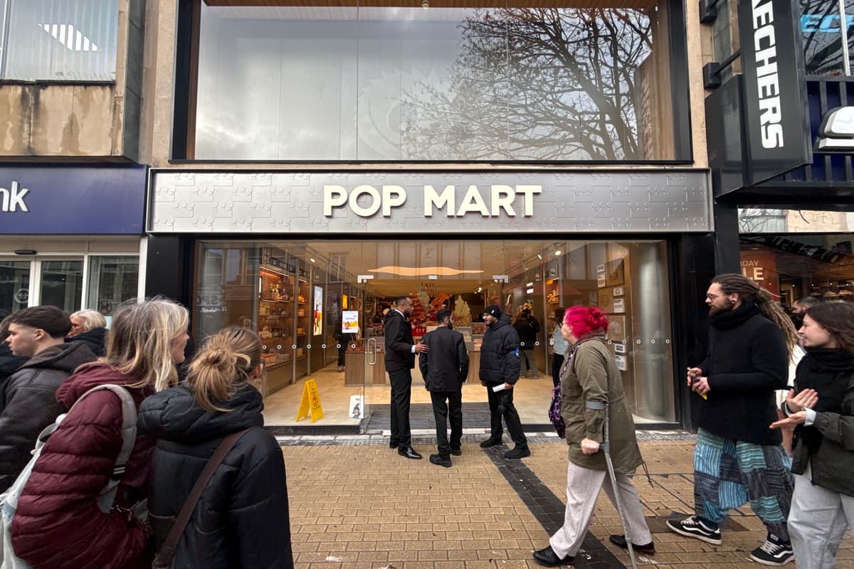 Queue Pop Store First look inside Bristol's new Pop Mart store as opening attracts big ...