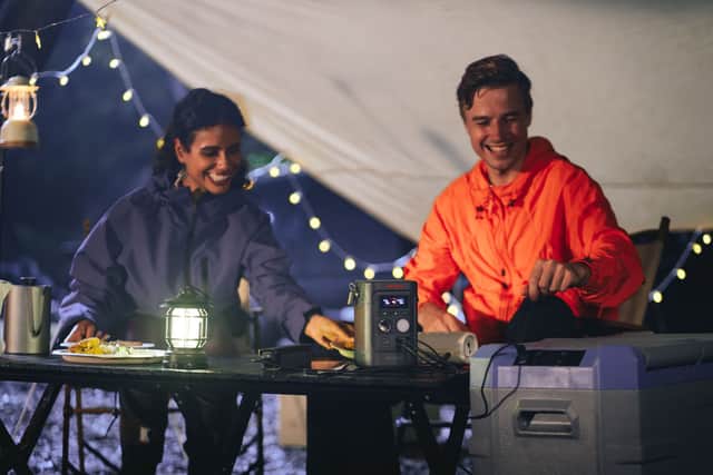 With a selection of inputs, it's an ideal piece of kit for camping or any other outdoor pursuit