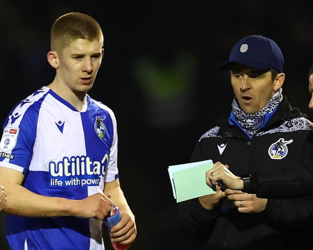 Joey Barton explains his two notable changes to the side. (Image: Dan Mullan/Getty Images) 