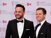 Television personalities Ant McPartlin, left, and Declan Donnelly.
