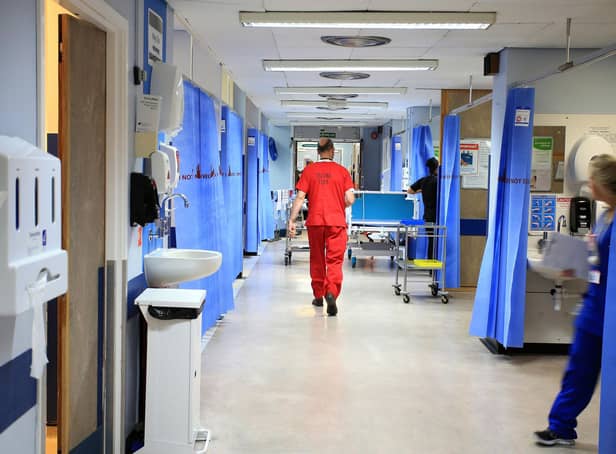 File photo dated 03/10/14 of an NHS hospital ward, as thousands of stroke patients who could benefit from a "miracle treatment" that pulls them back from "near death" are being denied access to it, a charity has warned.