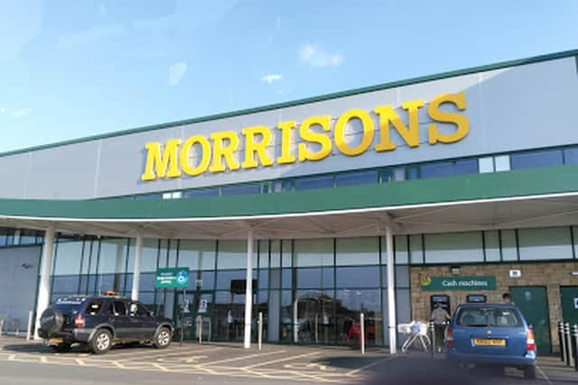 Brown admitted stealing alcohol and food from Morrisons in Kirkcaldy.