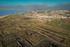An aerial view of the former Woodhouse Colliery site where West Cumbria Mining (WCM) have been given approval to once again extract coal. Picture: Christopher Furlong/Getty Images
