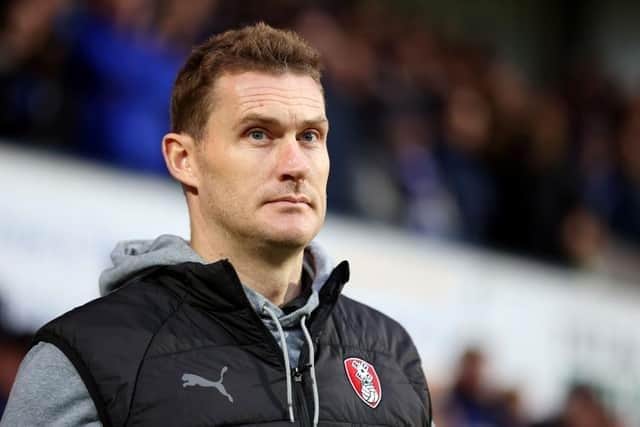Former Rotherham United manager Matt Taylor. Picture: Getty Images