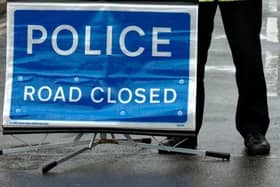 The A38 has been closed 