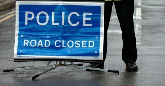 The A38 has been closed 