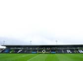 The New Lawn Stadium, home of Forest Green Rovers. Photo: Dan Istitene/Getty Images.