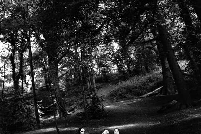 Black and white image taken by the kids of Kitchen Table Photo Club.