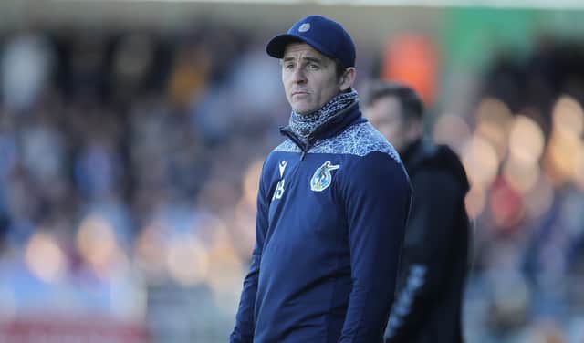 Joey Barton picked out an error that cost Bristol Rovers. (Photo by Pete Norton/Getty Images)