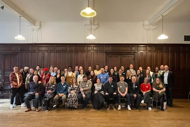 Representatives from the Community Research Networks programme