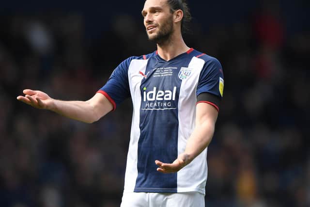 Andy Carroll was released by West Brom at the end of the season. Picture: Tony Marshall/Getty Images.