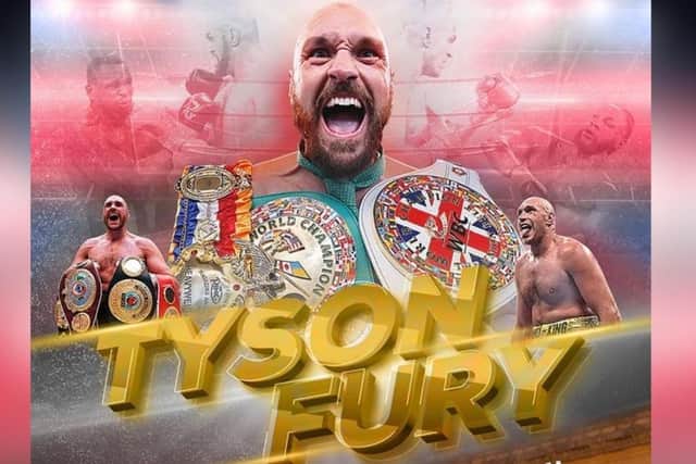 Boxing star Tyson Fury will talk frankly about his life and career on stage at Sheffield City Hall on Sunday, June 26, 2020