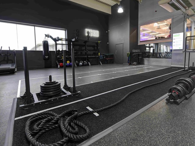 Inside newly refurbished The Gym Group Bristol Longwell Green